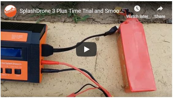 Splash Drone 3 Plus Time Trial and Some Smooth Functions