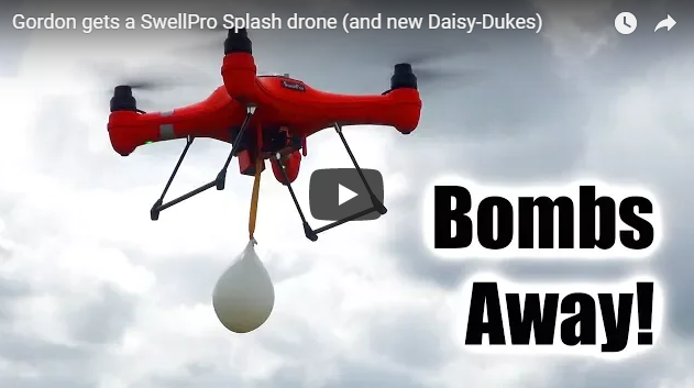 Fly the Splash Drone 3 and Bombs Away!