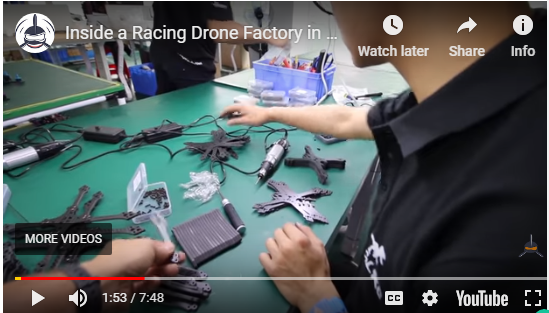 Racing Drone Factory in China