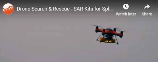 Splash Drone 3 Plus Search and Rescue Operation