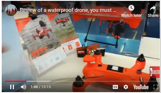 Spry+ Swellpro Waterproof Sports Drone Review 