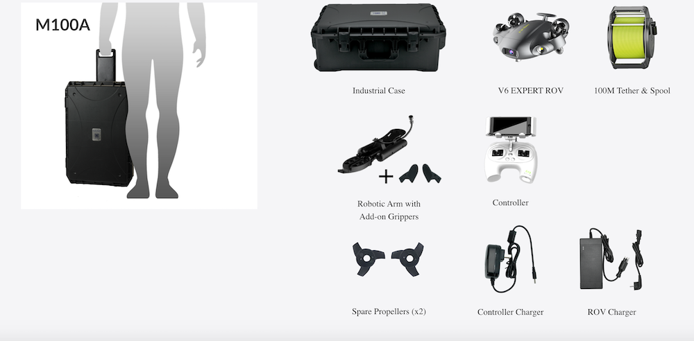 QYSea V6 Expert Underwater Drone