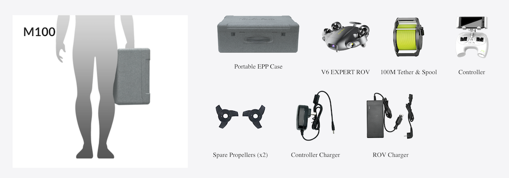 QYSea V6 Expert Underwater Drone