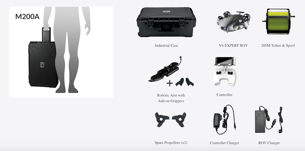 QYSea V6 Expert Underwater Drone