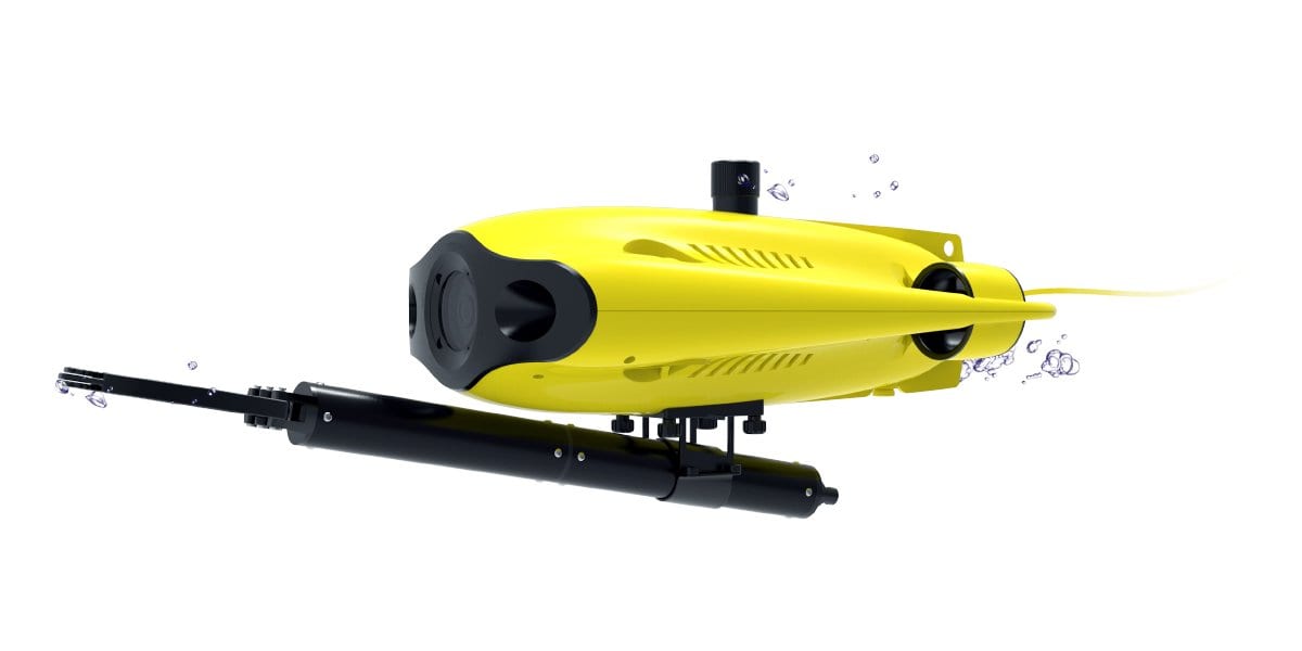 Gladius Mini S with Robotic Arm Underwater | Urban Drones